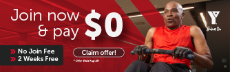 YMCA Membership offer - mobile