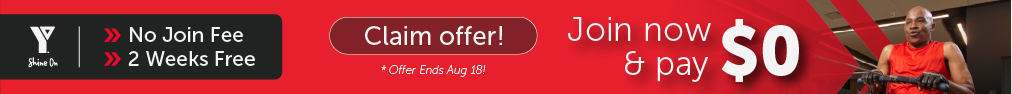 YMCA Membership offer - Desktop