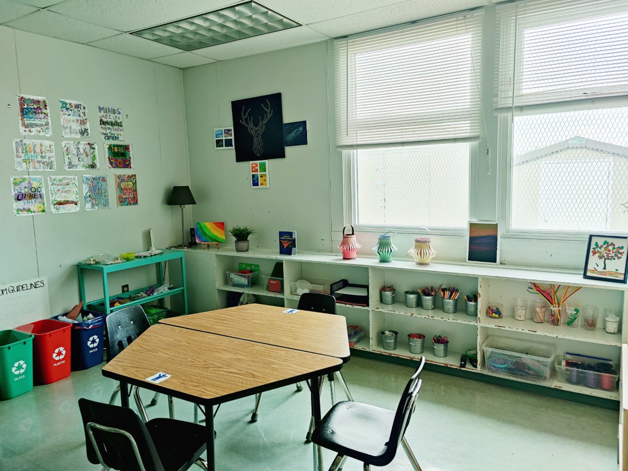 Art Area - Mount Pleasant YMCA Child Care in Southwest Edmonton