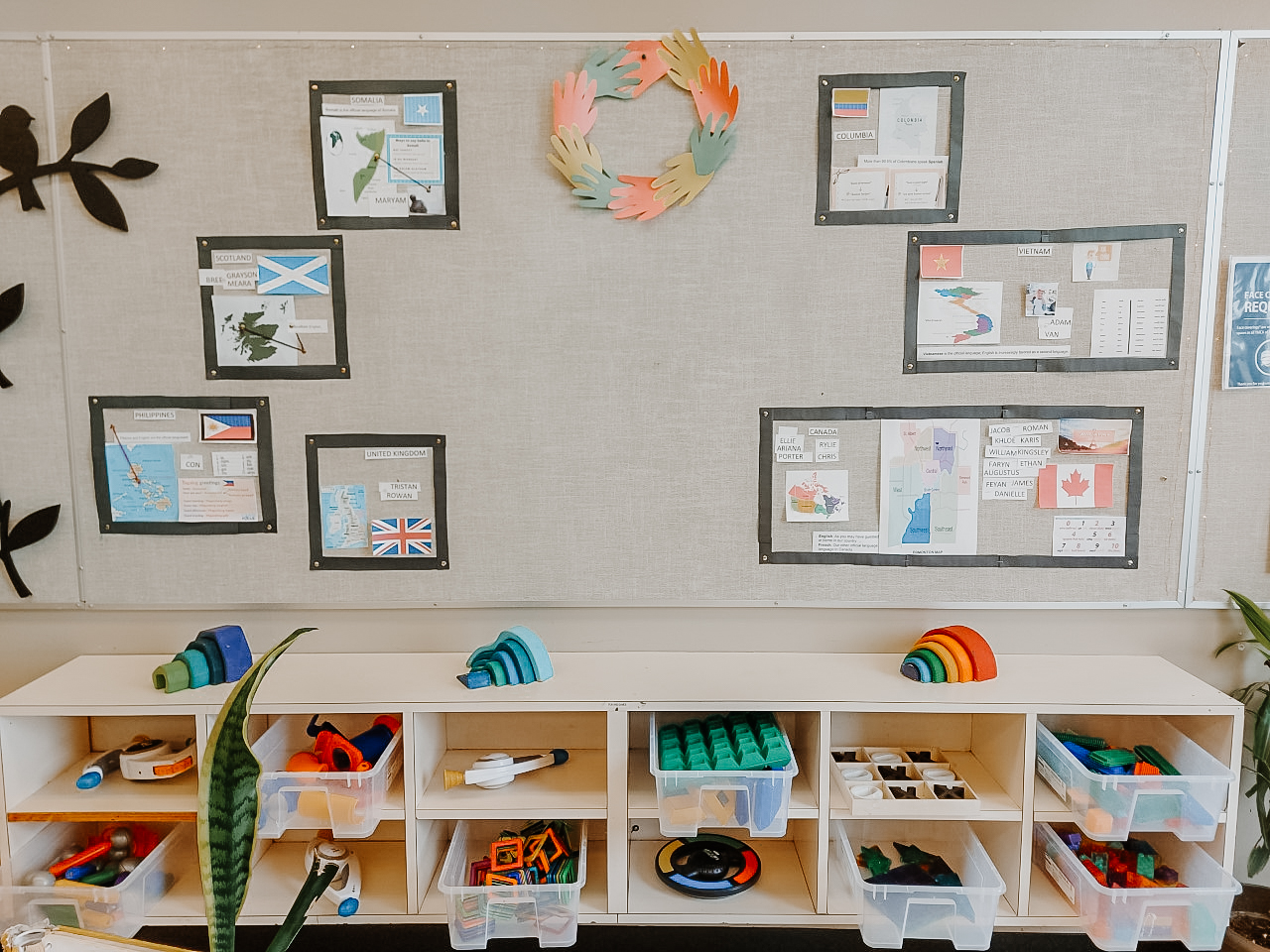 Wall art Inside Delwood YMCA Child Care - Northeast Edmonton