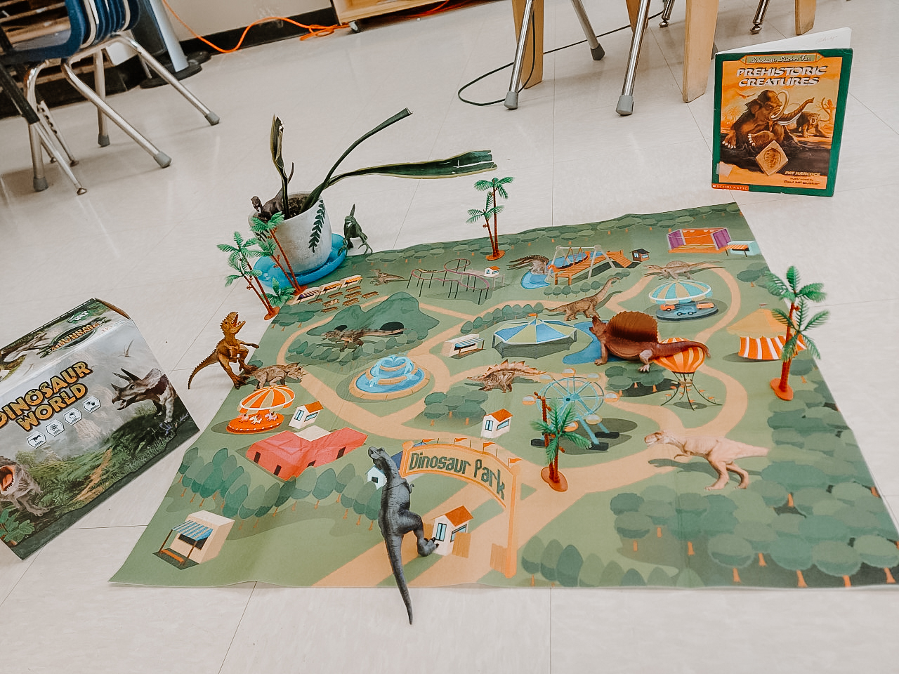 Play area inside Delwood YMCA Child Care