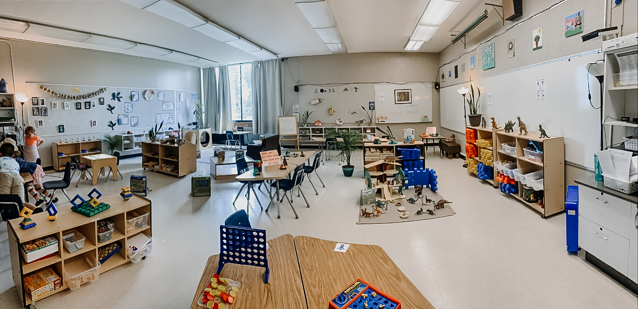 Spacious Classrooms - Delwood YMCA Child Care - Northeast Edmonton