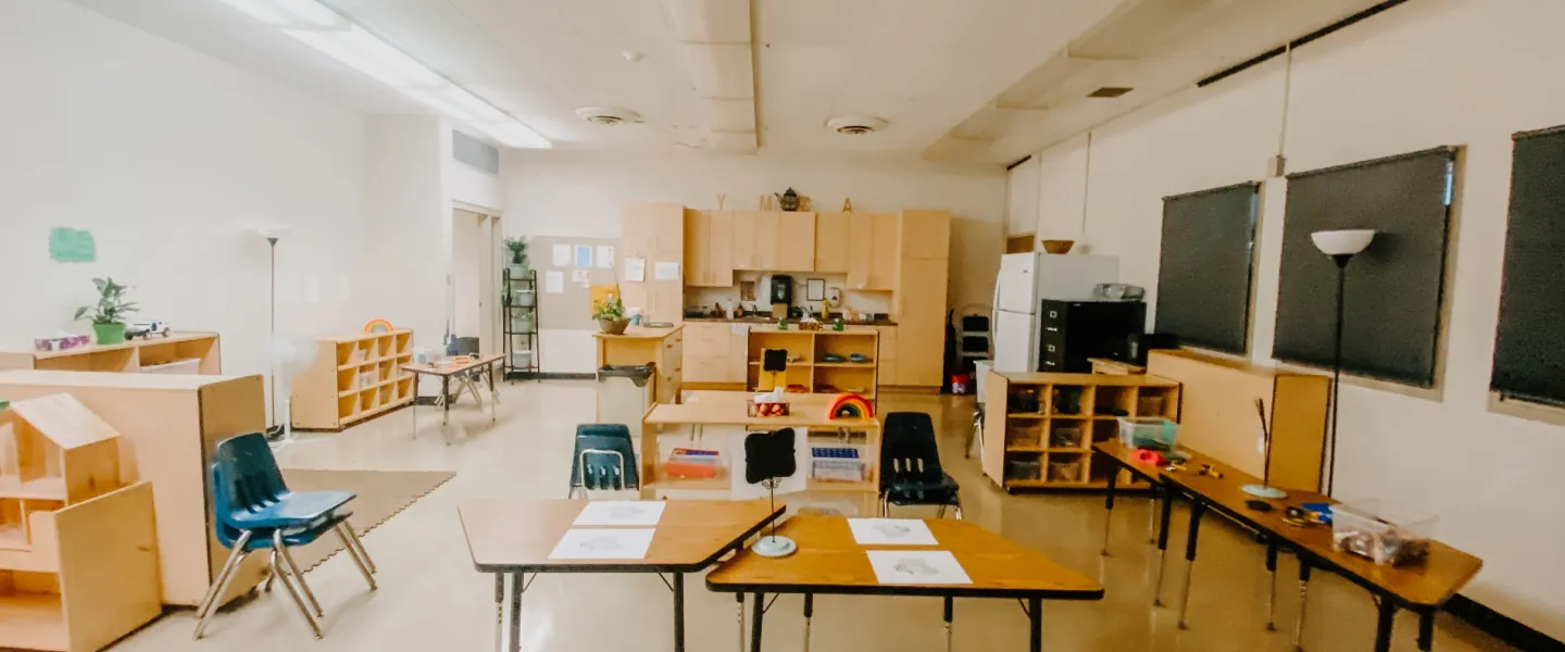 Father Leo Green YMCA Child Care Banner