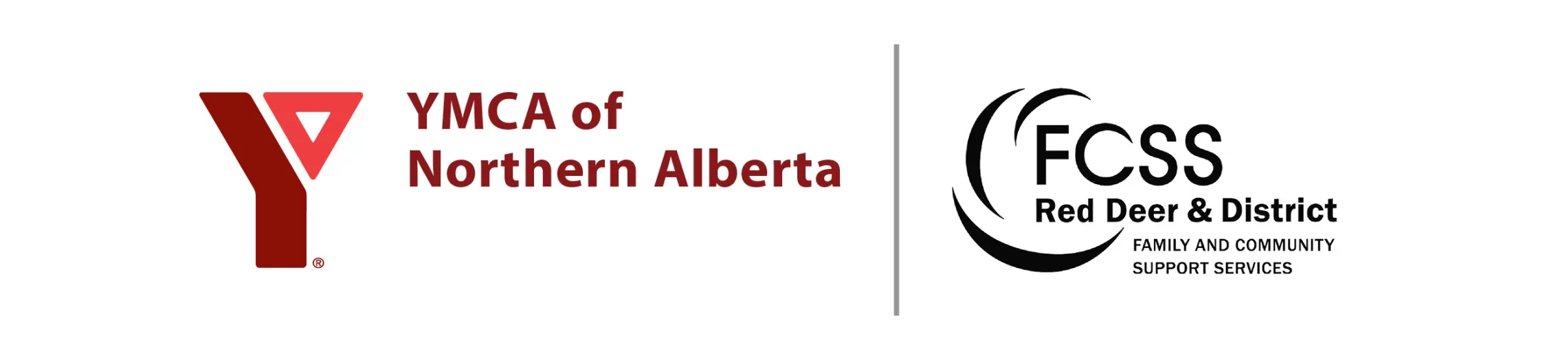 YMCA of Northern Alberta and Red Deer and District Family and Community Support Services.