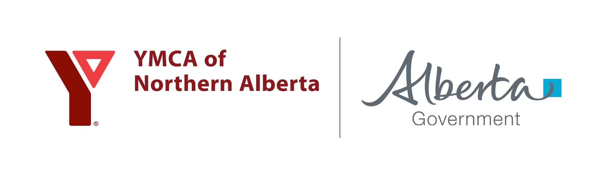 YMCA of Northern Alberta and Goverment of Alberta logos